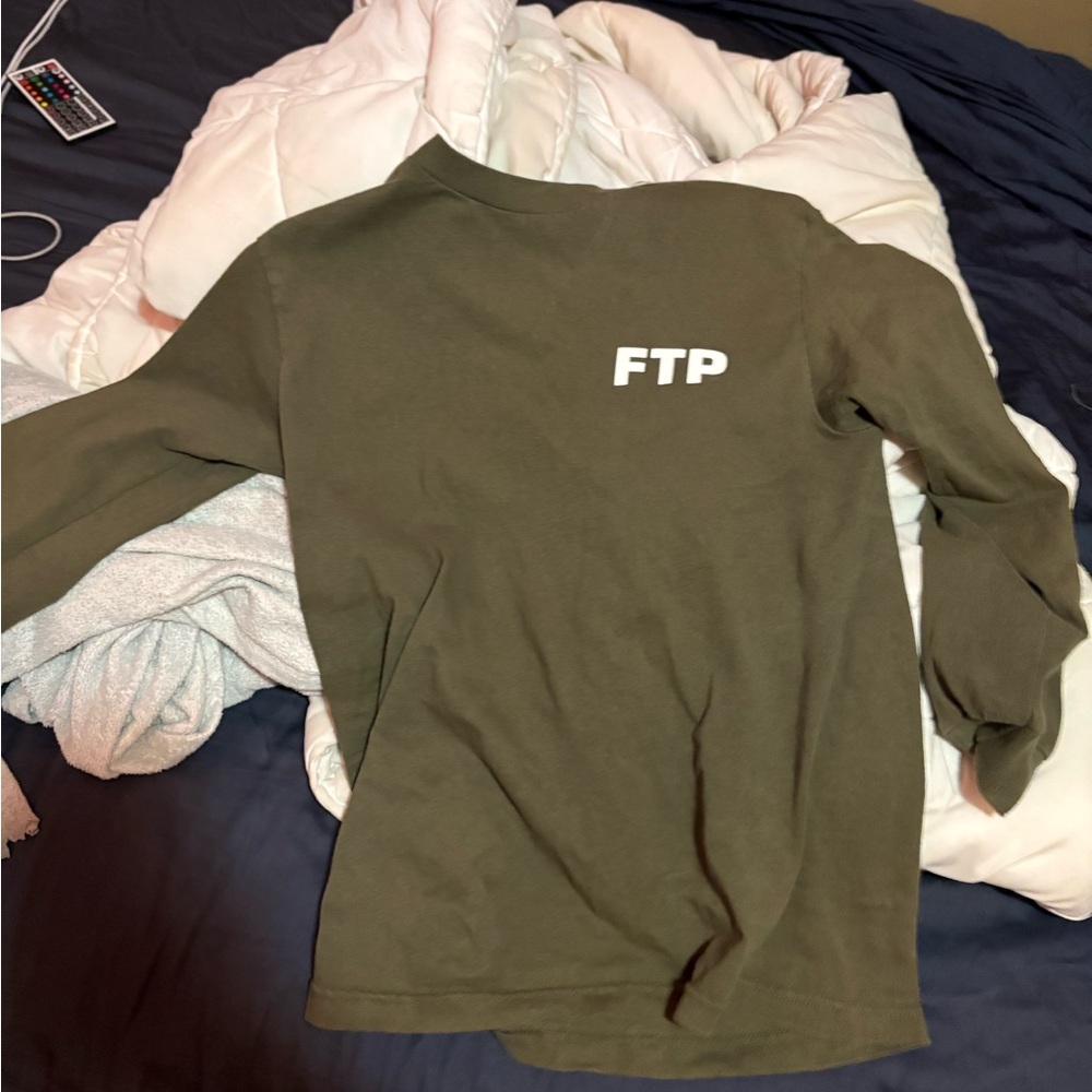 FTP Army Green Cotton Tee